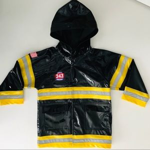 4T/5T Western Chief Fireman hooded rain jacket